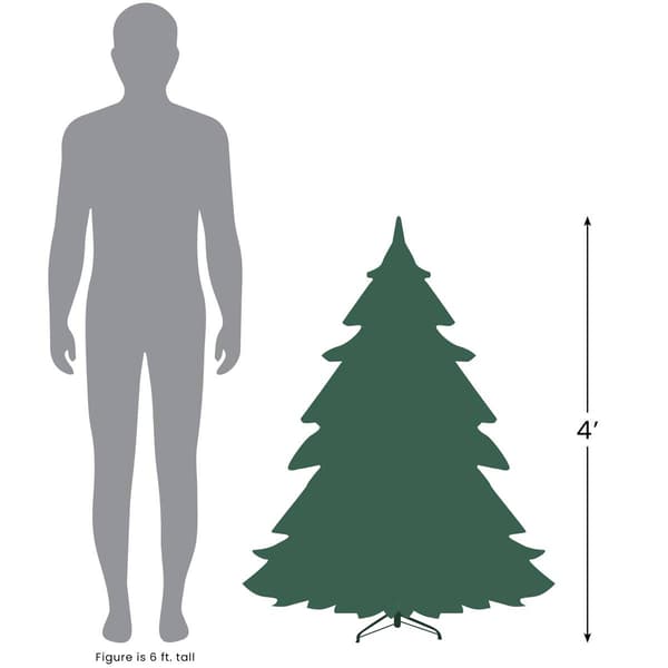 Northlight Seasonal 4ft. Purple Artificial Tinsel Christmas Tree