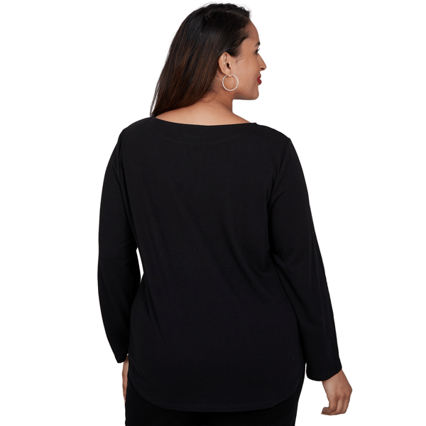 Plus Size Ruby Rd. Happy Holidays Nutcracker Scenic Tee