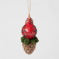 Jim Shore Heartwood Creek Highland Cardinal Christmas Ornament - image 3