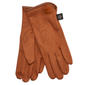 Womens Nanette Lepore Solid Suede Faux Fur Pom Gloves - image 1