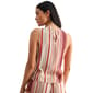 Womens CITY BLUES Sleeveless Stripe A-Line Blouse - image 2