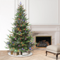 Puleo International 7.5ft. Pre-Lit Sacramento Fir Christmas Tree - image 2