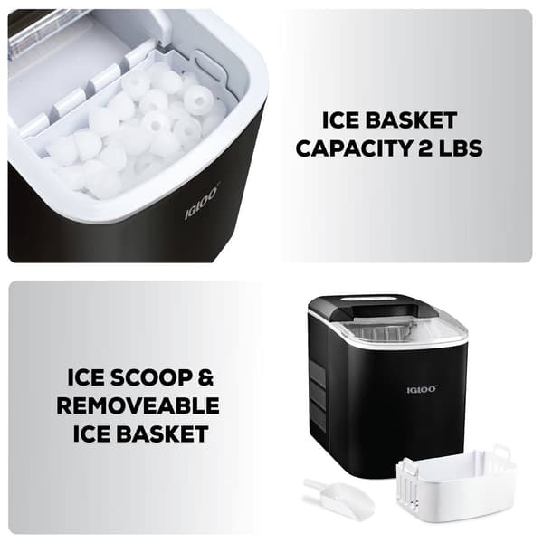 Igloo Black Ice Maker
