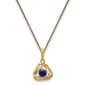 14kt. Yellow Gold Sapphire Pendant Necklace - image 1