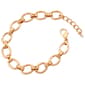 Design Collection 7.5in. Gold-Tone Double Round Link Bracelet - image 1