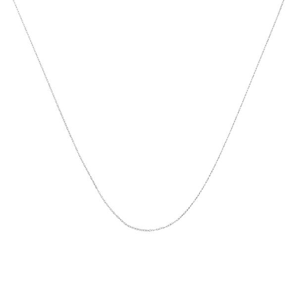 Gold Classics&#40;tm&#41; 10kt. White Gold Rope Chain Necklace - image 