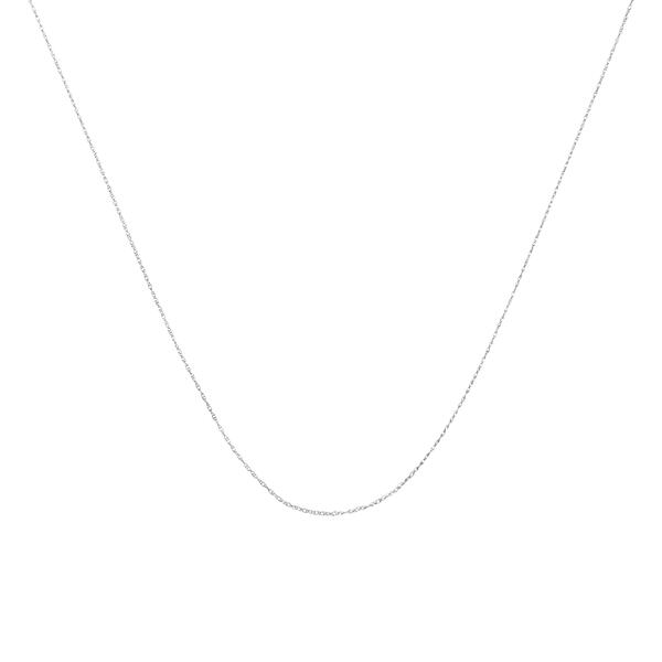 Gold Classics&#40;tm&#41; 10kt. White Gold Rope Chain Necklace - image 