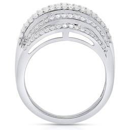 Diamond Classics™ 1ctw. Round & Baguette Diamond Fashion Ring
