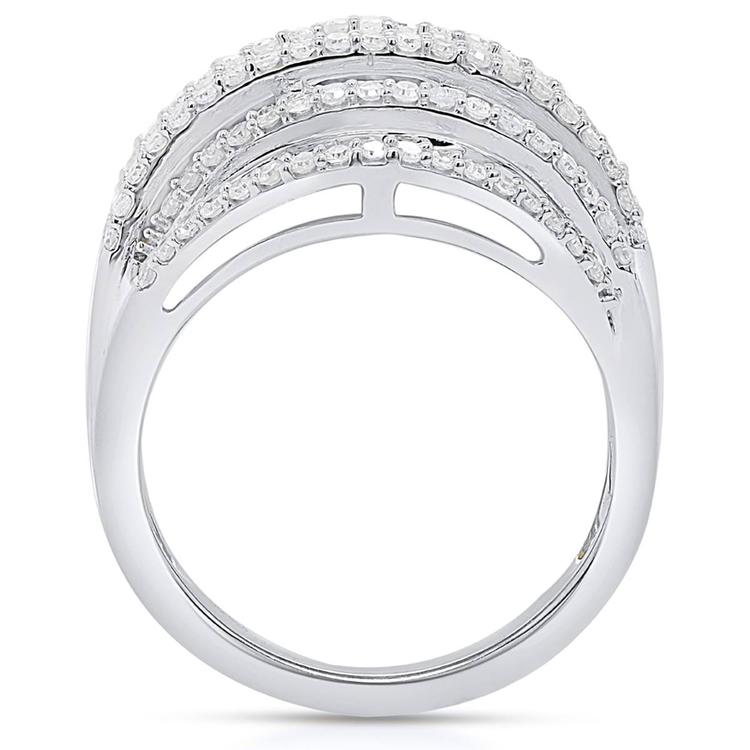 Diamond Classics™ 1ctw. Round & Baguette Diamond Fashion Ring