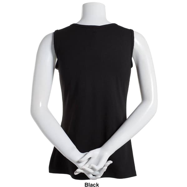 Womens Runway Ready Solid Milky Tank Top