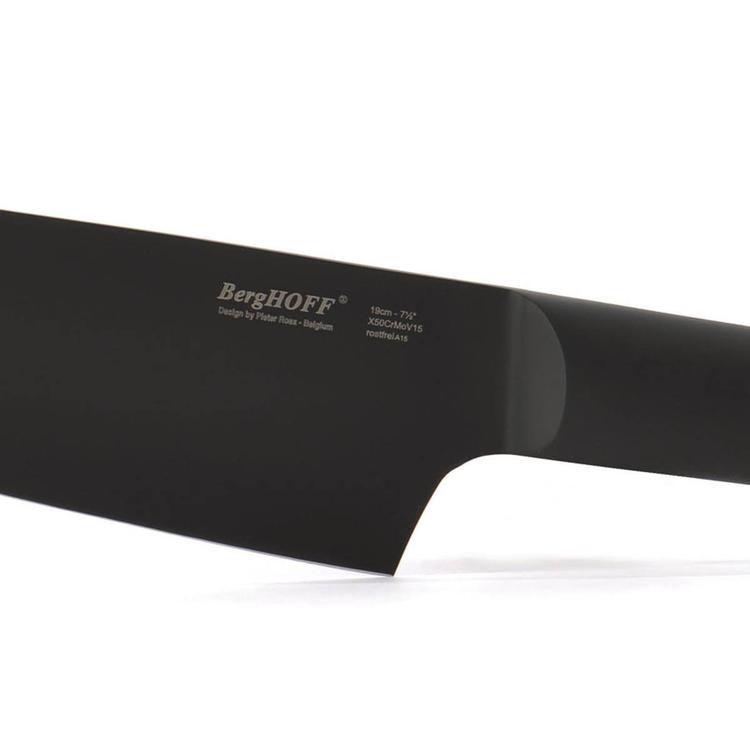 BergHOFF Ron Non-stick 7.5in. Black Chefs Knife