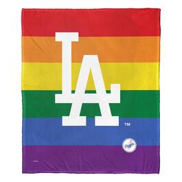 Northwest Los Angeles Dodgers Pride Series Silk Touch Throw