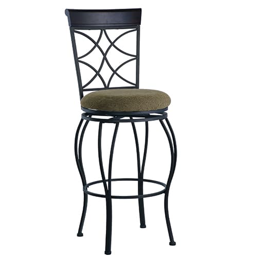 Linon Home Decor Curves 24in. Counter Bar Stool - image 