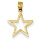 Gold Classics&#40;tm&#41; 14kt. Yellow Gold Star Charm - image 1