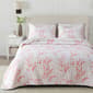 FreshFolds Sakura 3pc. Reversible Cherry Blossom Quilt Set - image 1