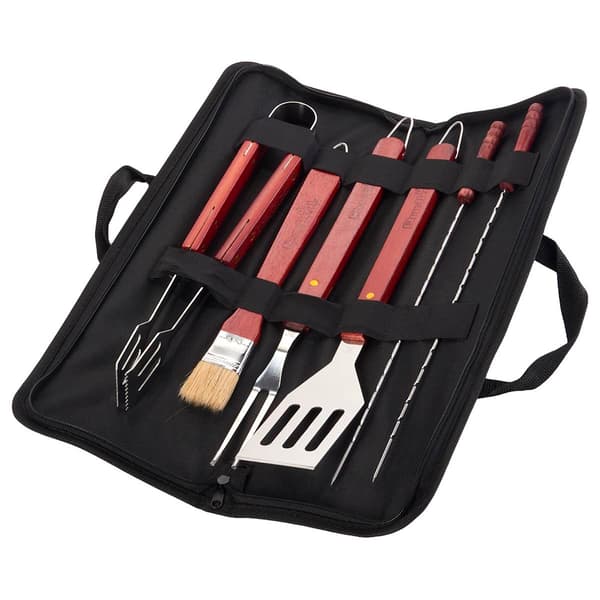 Char-Broil 7pc. BBQ Set with Zip-Up Carrying Case - image 