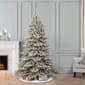 Puleo International 6.5ft. Pre-Lit Royal Majestic Christmas Tree - image 3