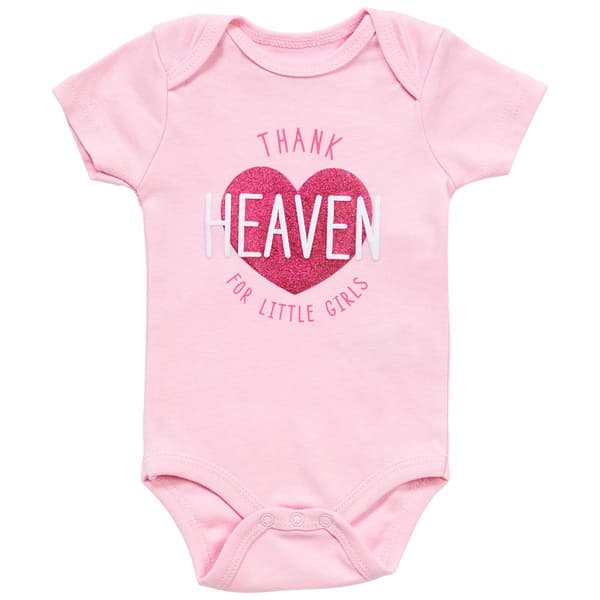 Baby Girl (NB-9M) baby views(R) Thank Heaven Little Girls Bodysuit - image 