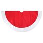 Northlight Seasonal 48in. Traditional Red Tree Skirt - image 1