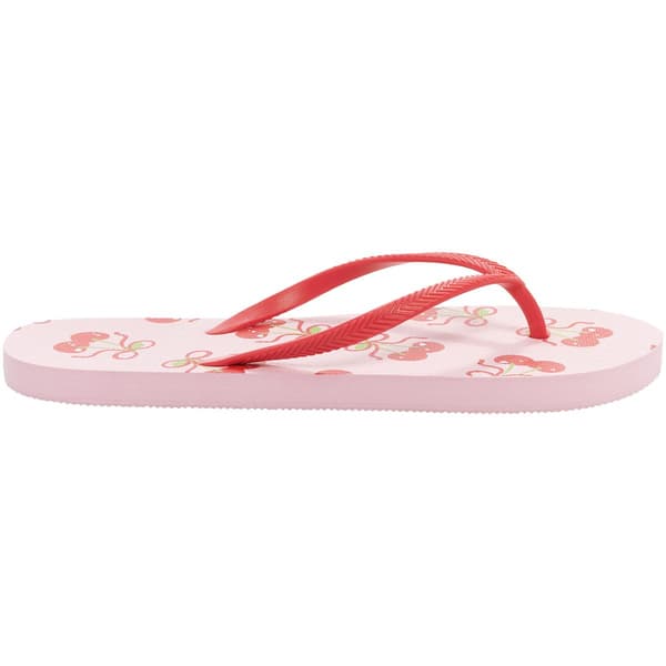 Womens Ella & Joy Bows and Cherries Flip Flops