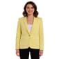 Petite Calvin Klein Solid Long Sleeve One Button Blazer - image 1