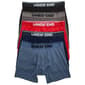 Mens Lands End 5pk. Knit Boxer Briefs - Red - image 1