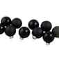 Northlight Seasonal 10ct. Black Glass Ball Christmas Ornaments - image 3