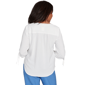 Petite Alfred Dunner Business As Usual 3/4 Tie Sleeve Blouse - image 2