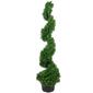 Northlight Seasonal 4ft. Artificial Cedar Spiral Topiary Tree - image 1