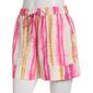 Womens Nicole Miller Linear Stripe Shorts - image 2