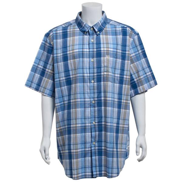 Mens Big & Tall Chaps Button Down Shirt - Marina