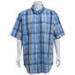 Mens Big & Tall Chaps Button Down Shirt - Marina - image 2