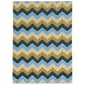Linon Home Decor Trio Blue Area Rug - 5x7 - image 1