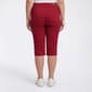Plus Size Tailormade 5 Pocket 14in. Capris - image 3