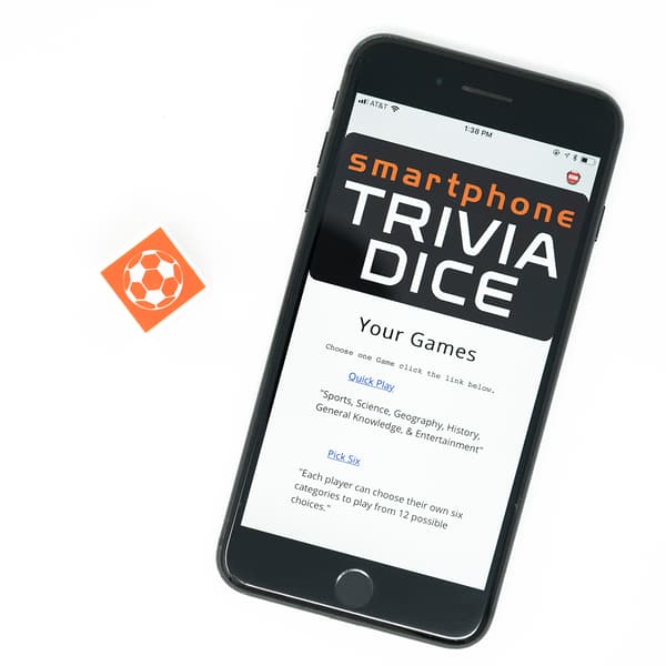 Continuum Games Smartphone Trivia Dice