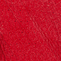 Petite Hearts of Palm Wrapped in Rubies Cable Knit Sweater