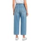 Petite d.jeans® High Rise Featherweight Wide Ankle Belt Jeans - image 2