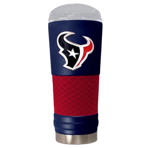 NFL Houston Texans DRAFT Powder Coated Stainless Steel...