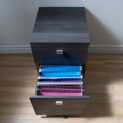 South Shore Interface File Cabinet - Grey