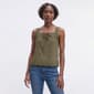 Womens Angels Forever Young Amanda Scallop Hem Tank Top - image 1