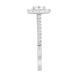 Nova Star® 14kt. White Gold 1ctw. Lab Grown Diamond Oval Ring