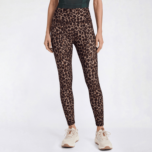 Womens DKNY Sport Leopard High Waist Pocket Leggings - image 