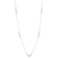 Gloria Vanderbilt Silver-Tone & Crystal Necklace - image 1