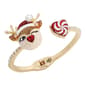 Betsey Johnson Jingle Bell Bling Christmas Reindeer Bangle - image 2