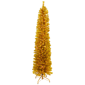 Northlight 6ft. Pre-Lit Pencil Tinsel Artificial Christmas Tree - image 2