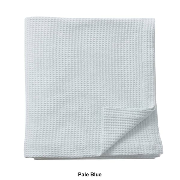 FreshFolds Cotton Lightweight Waffle Weave Blanket