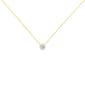 Haus of Brilliance 10kt. Gold 1/3ctw. Diamond Solitaire Pendant - image 2