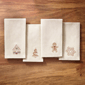 Threadmade Gingerbread Bliss Embroidered Napkins - Set of 4 - image 2