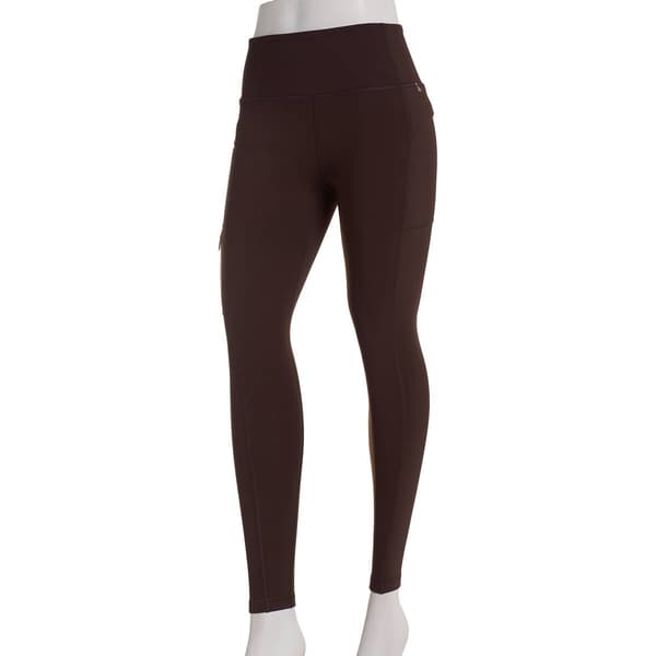 Womens Avalanche® Fable Brushed Solid Interlock Leggings - image 