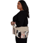 Plus Size Alfred Dunner Travel Advisory Spliced Patchwork Blouse - image 4